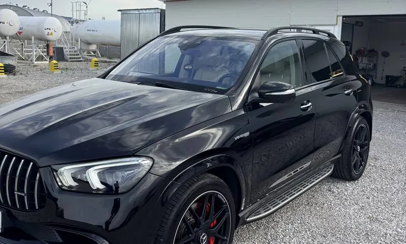 Čierny Mercedes-AMG GLE po umytí – Refresh, AKSO Detailing Pezinok