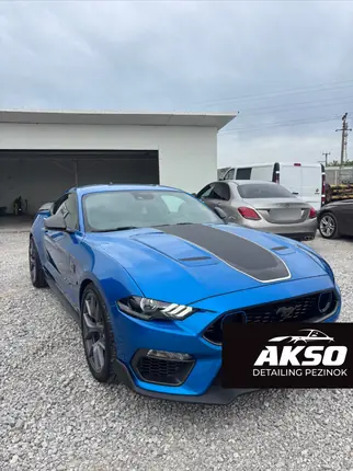 Ford Mustang Mach 1 – keramická ochrana laku – AKSO Detailing Pezinok