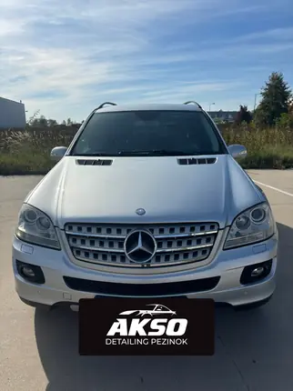 Mercedes ML – Premium čistenie – AKSO Detailing Pezinok